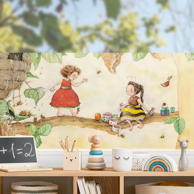 Decoración habitación infantil Little Strawberry Strawberry Fairy - At the bee fairy's