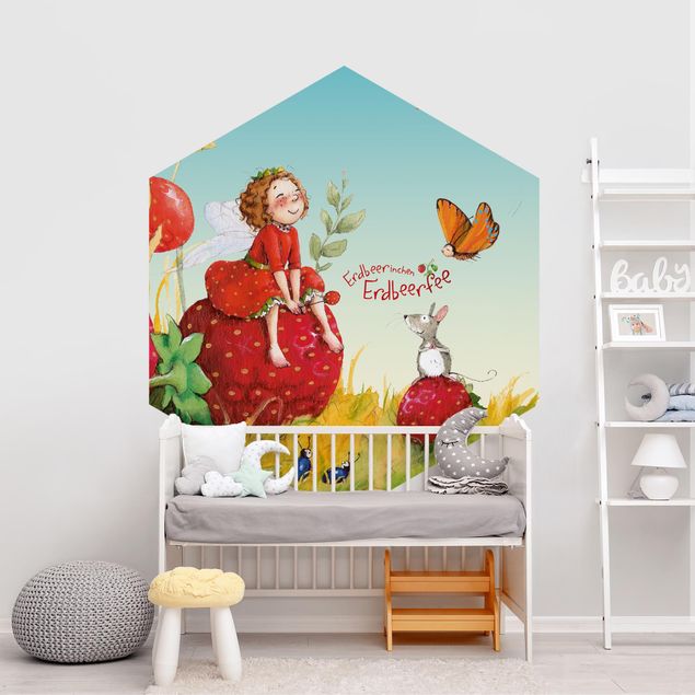 Papeles pintados modernos The Strawberry Fairy - Enchanting