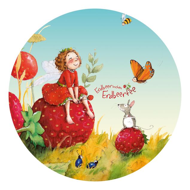 Papel pintado animales Little Strawberry Strawberry Fairy - Enchanting