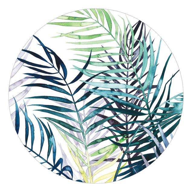 Papel pared verde Exotic Foliage - Palme