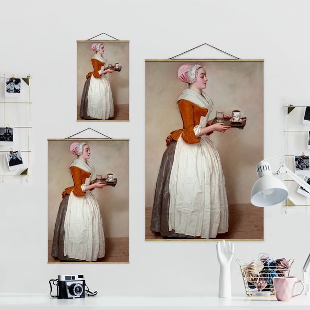 Reproducciónes de cuadros Jean Etienne Liotard - The Chocolate Girl
