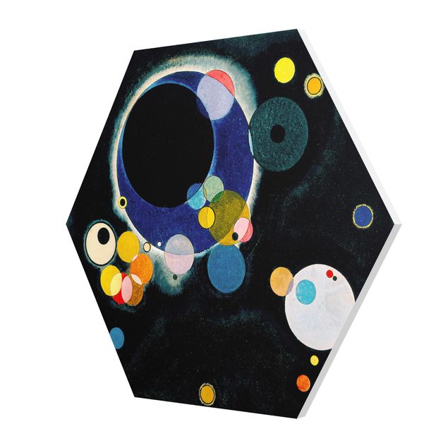 Cuadros abstractos modernos Wassily Kandinsky - Sketch Circles
