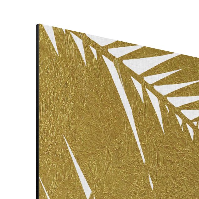 Cuadros famosos View Through Golden Palm Leaves