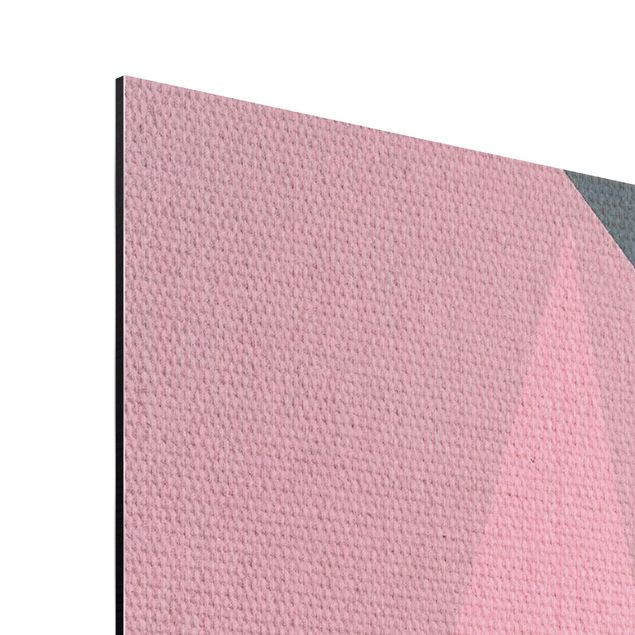 Cuadros decorativos Pink Transparency Geometry