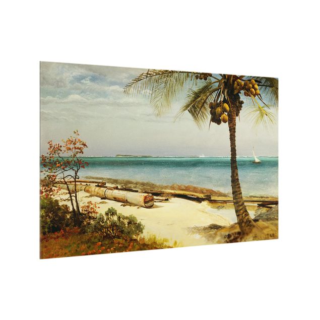 Reproducciones de cuadros Albert Bierstadt - Coast In The Tropics