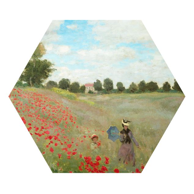 Estilos artísticos Claude Monet - Poppy Field Near Argenteuil