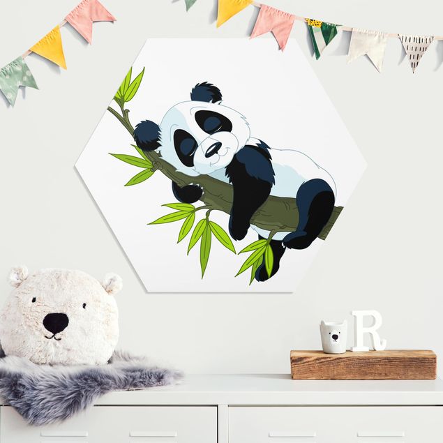 Decoración habitación infantil Sleeping Panda