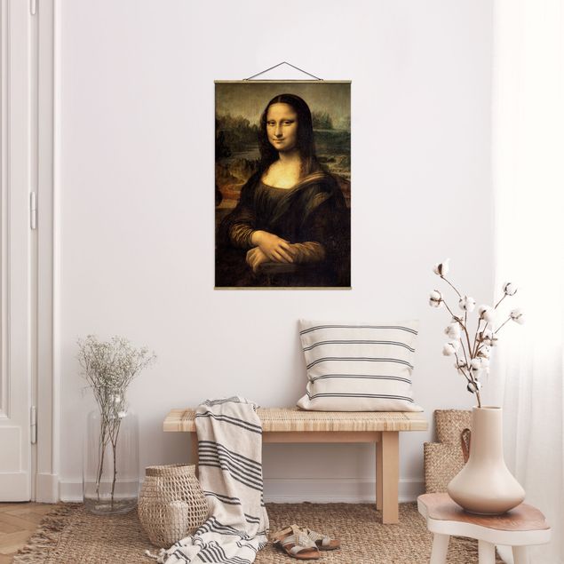 Láminas cuadros famosos Leonardo da Vinci - Mona Lisa