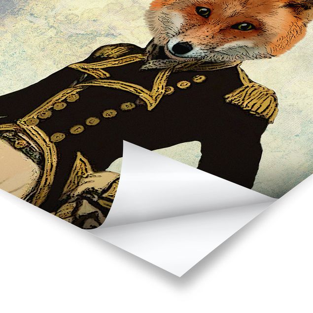 Cuadros Animal Portrait - Fox Admiral