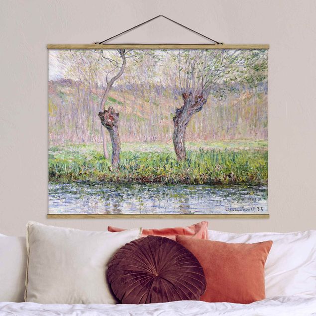 Decoración de cocinas Claude Monet - Willow Trees Spring