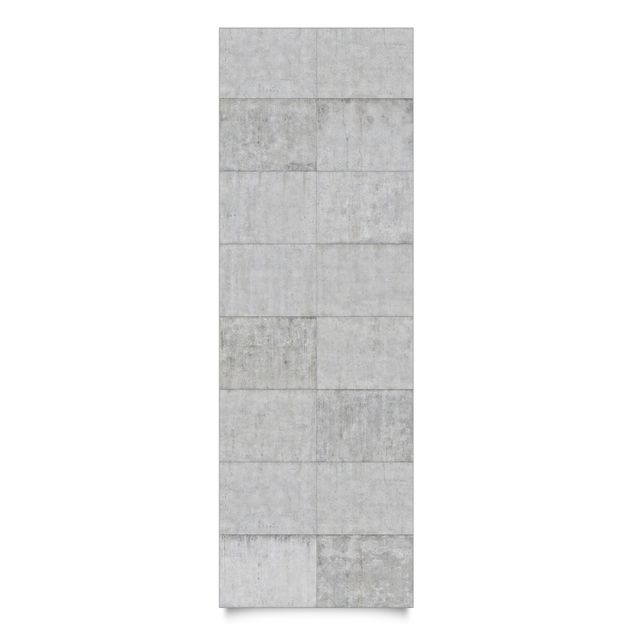 Láminas adhesivas en gris Concrete Brick Look Gray