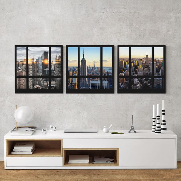 Cuadros de Nueva York Window Views Of New York