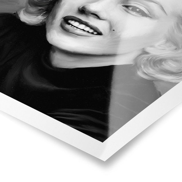 Cuadros en blanco y negro Marilyn In Private