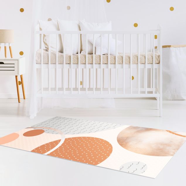 Pasilleros alfombras Children`s Rug Grafical - Sand And Desert