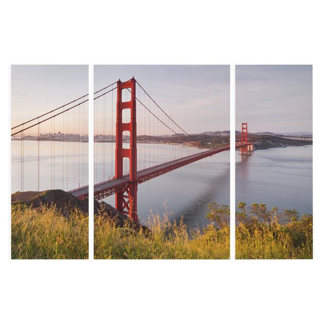 Cuadros Mirau Golden Gate Bridge In San Francisco