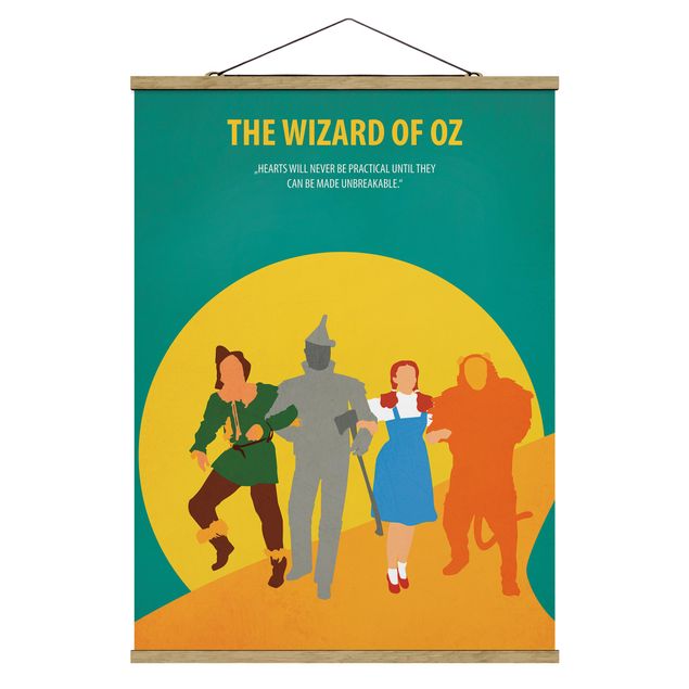 Cuadro retratos Film Poster The Wizard Of Oz