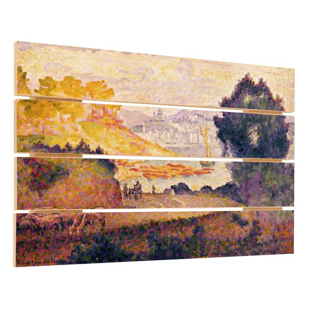 Estilos artísticos Henri Edmond Cross - View of Menton