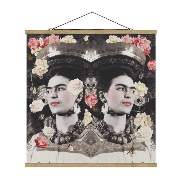 Cuadros de flores Frida Kahlo - Flower Flood