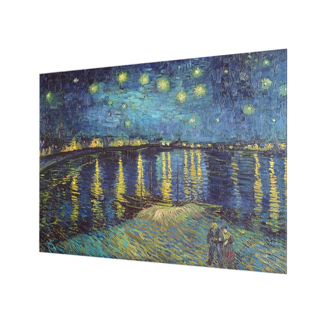 Reproducciones de cuadros Vincent Van Gogh - Starry Night Over The Rhone
