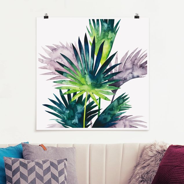 Lámina de flores Exotic Foliage - Fan Palm