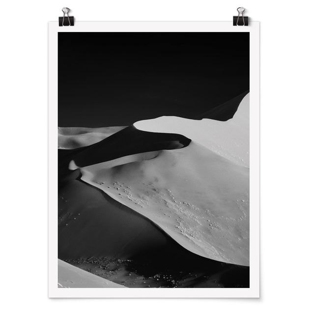 Póster paisaje Desert - Abstract Dunes