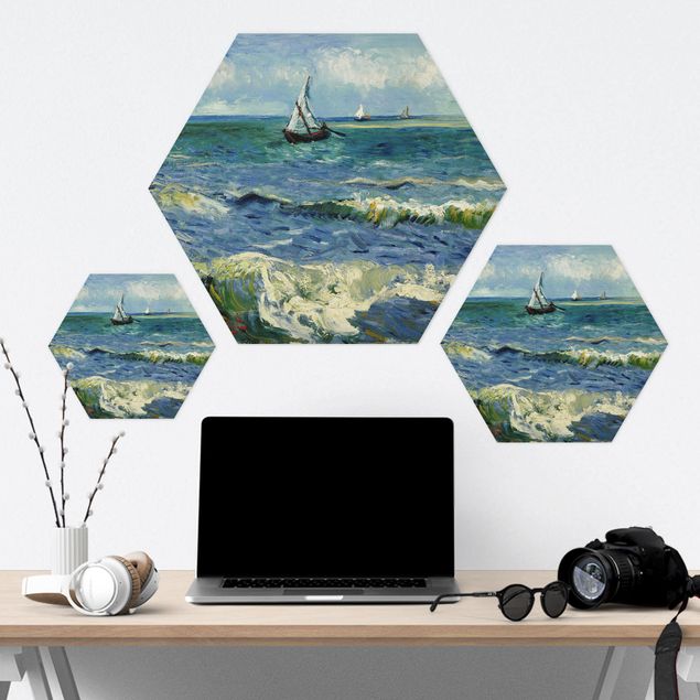 Cuadros marinos Vincent Van Gogh - Seascape Near Les Saintes-Maries-De-La-Mer