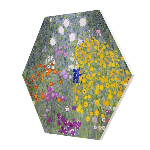 Cuadros de flores Gustav Klimt - Cottage Garden