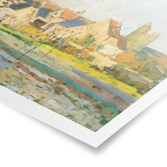 Estilo artístico Romanticismo Camille Pissarro - Landscape Near Pontoise