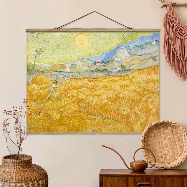 Decoración de cocinas Vincent Van Gogh - The Harvest, The Grain Field