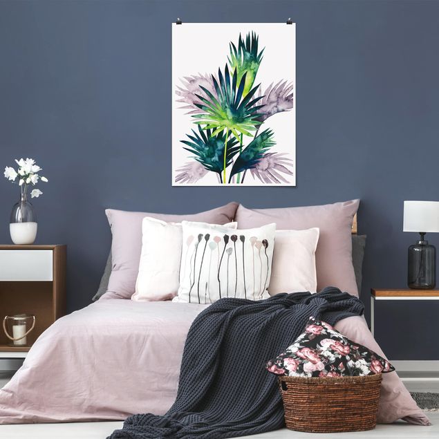 Póster flores Exotic Foliage - Fan Palm