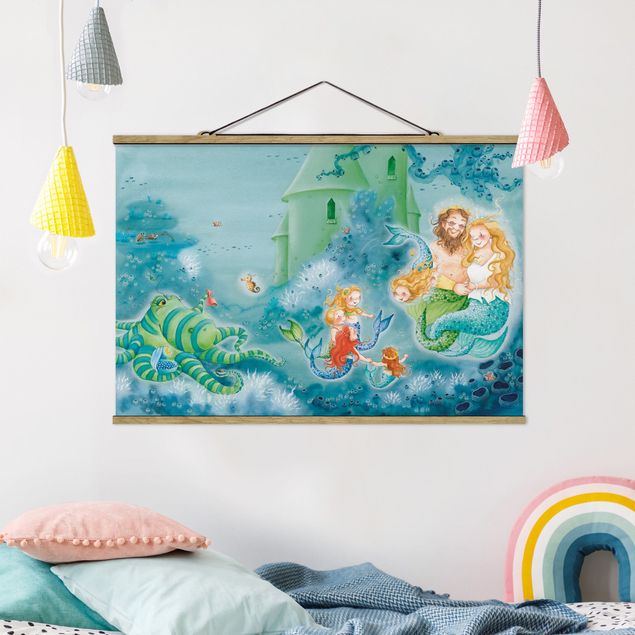Decoración infantil pared The Sea Horse Is Allowed To Stay