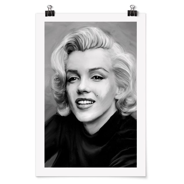 Cuadros de retratos Marilyn In Private