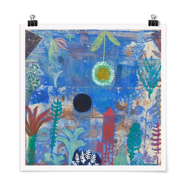 Estilos artísticos Paul Klee - Sunken Landscape
