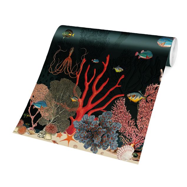 Papel pared playa Colourful Coral Reef