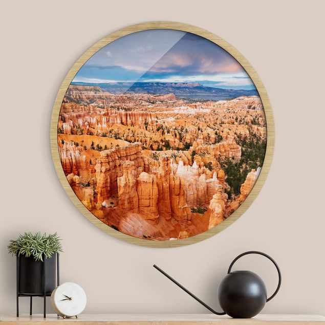 Pósters enmarcados de paisajes Blaze Of Colour Of The Grand Canyon