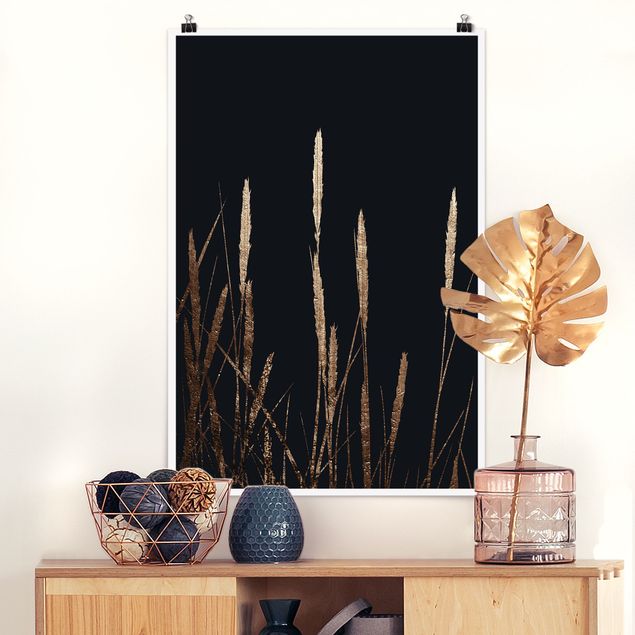 Decoración cocina Graphical Plant World - Golden Reed