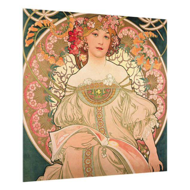 Láminas cuadros famosos Alfons Mucha - Poster For F. Champenois