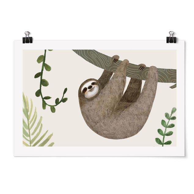 Cuadros frases Sloth Sayings - Hang