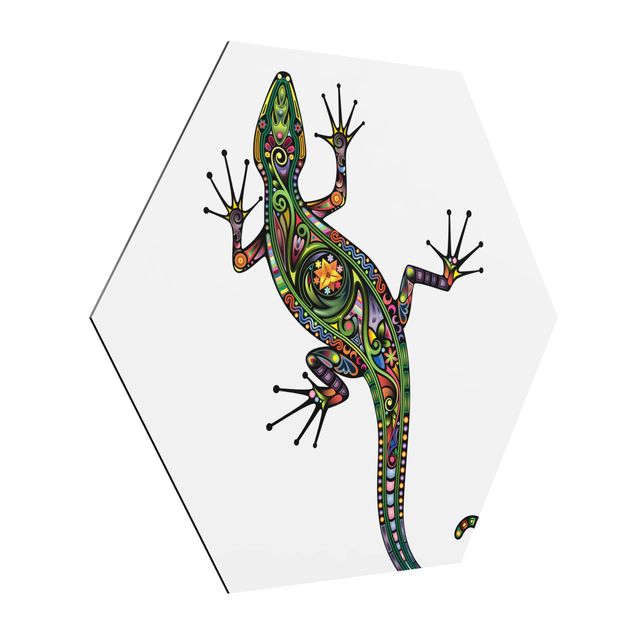Cuadros decorativos modernos Gecko Pattern