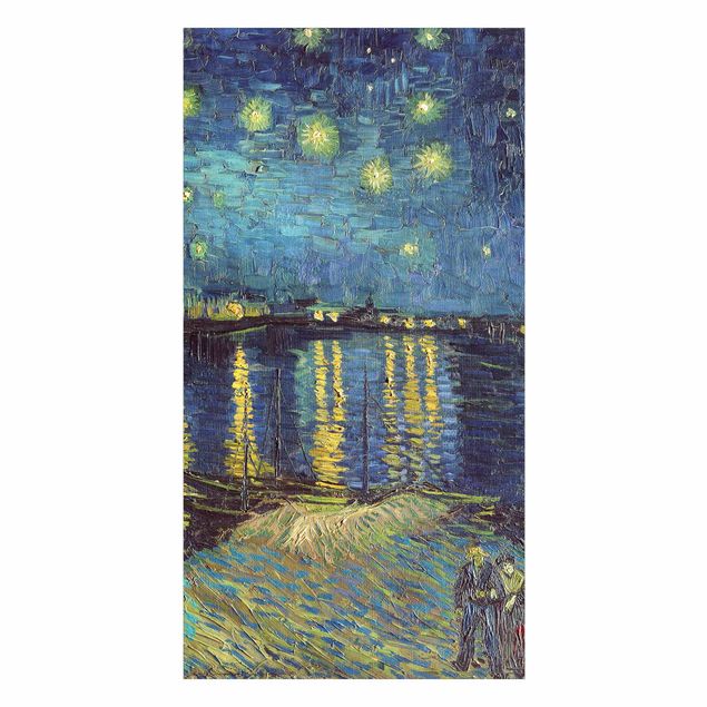 Reproducciones de cuadros Vincent Van Gogh - Starry Night Over The Rhone