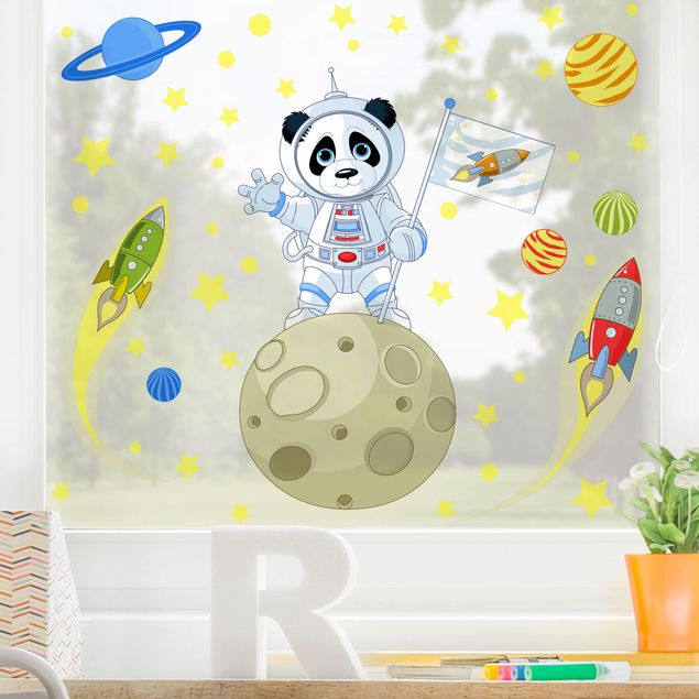 Decoración habitación infantil Astronaut Panda