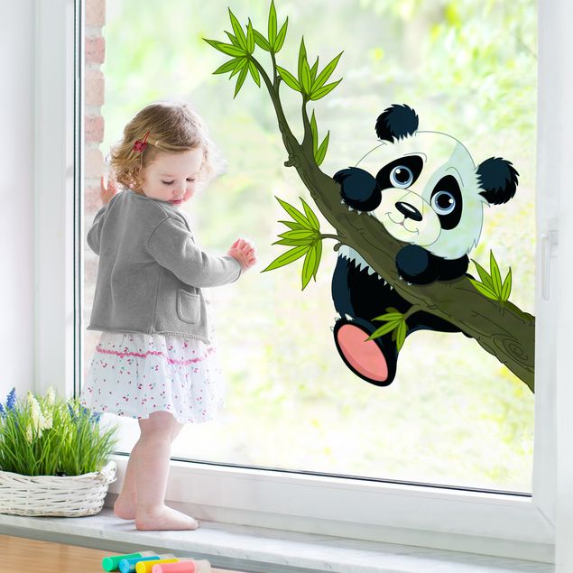 Decoración habitación infantil Climbing Panda