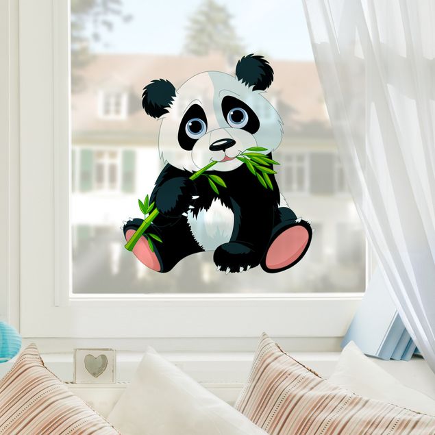 Decoración habitacion bebé Nibbling Panda
