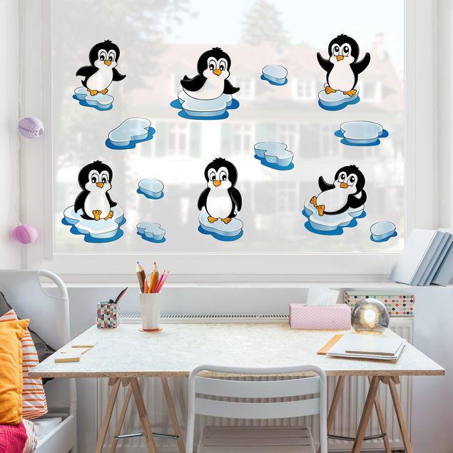 Decoración habitacion bebé Penguin Set