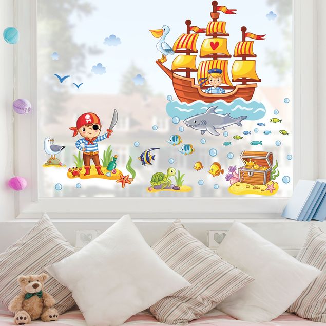 Decoración habitación infantil Underwater World - Pirates Set