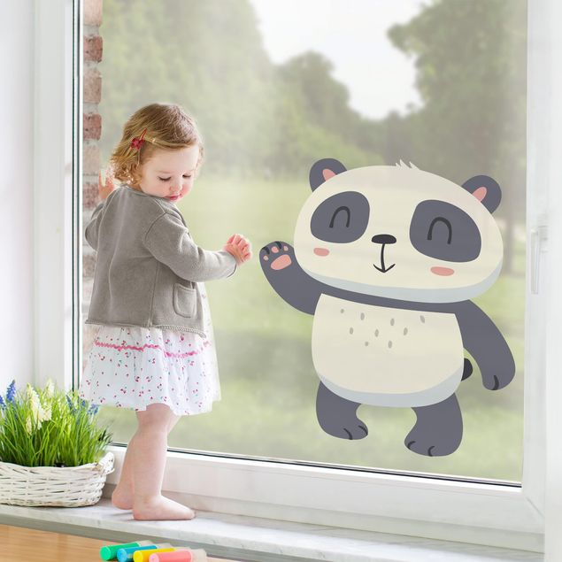 Decoración habitacion bebé Waving Panda