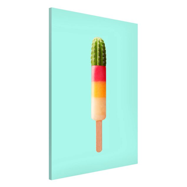 Reproducciónes de cuadros Popsicle With Cactus