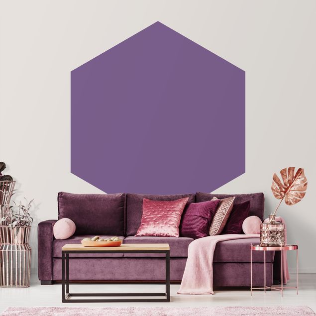 Papel pintado salón moderno Lilac