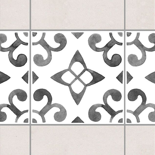 Decoración cocina Pattern Gray White Series No.5