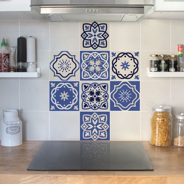 Adhesivos para azulejos patrones 8 Portuguese tiles